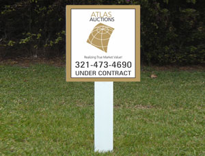2x2 cheap Outdoor Real Estate Sign