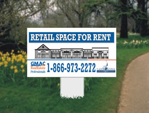 2x4 Property For Rent Signs