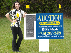 3x4 Real Estate Outdoor Sign