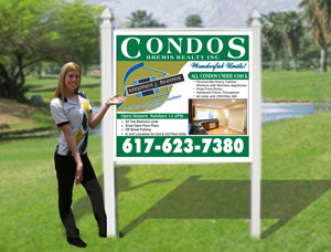 4x4 Real Estate Signs