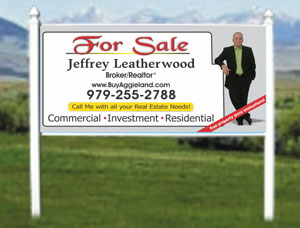 4x8 For Sale Real Estate Site Signs