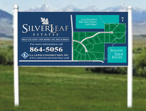 4x8 Commercial Site Signs