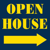 Open House Directional Sign 1