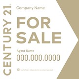 Century21 Directional Sign
