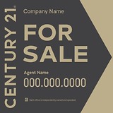 Century 21 Directional Sign