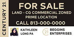 Century 21 Real Estate Sign