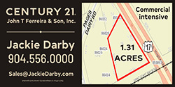 Century 21 Sign with Map