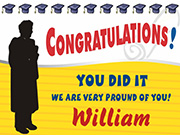 Grduation banner