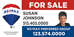 RE/MAX For Sale Sign