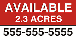 space available banner