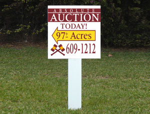 2x2 cheap Real Estate Sign