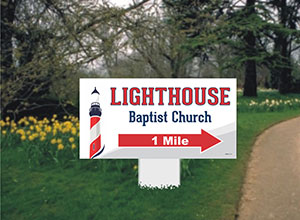2x4 Church Signs