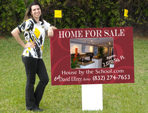 3x4 Outdoor Real Estate Signs