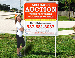 4x4 Commercial Real Estate signs