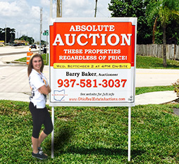 Real Estate sign