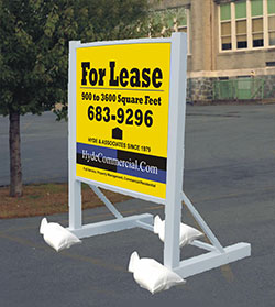 self standing post kit for signs