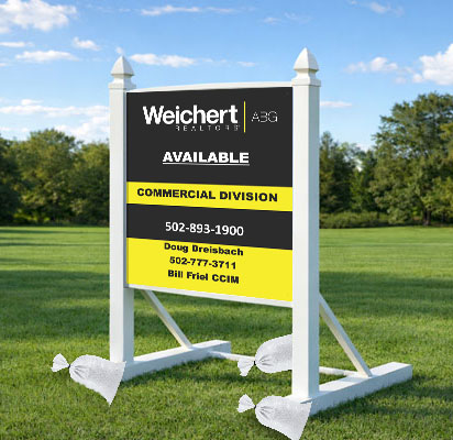 Commercial Real Estate Signs | 1-800-The-Sign | 24 Hour Turn Around