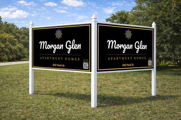 Preview of a 4×8 commercial site sign