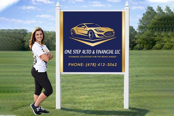 Preview of a 4×4 commercial site sign