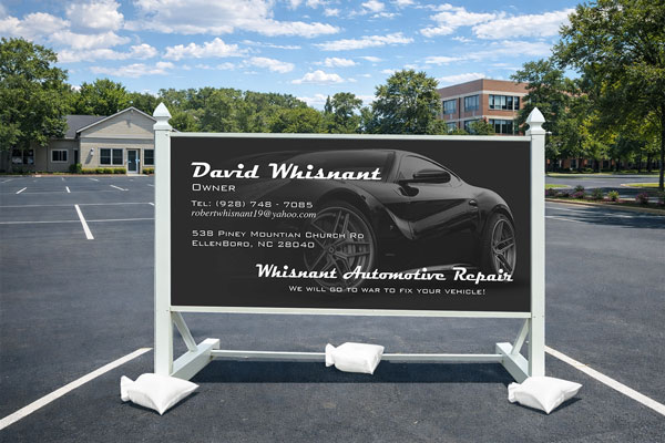 Preview of a 4×8 commercial site sign