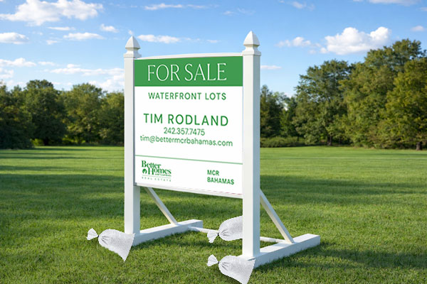 Preview of a 4×4 commercial site sign