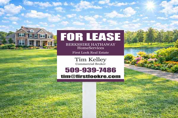 Preview of a 18x24 property sign