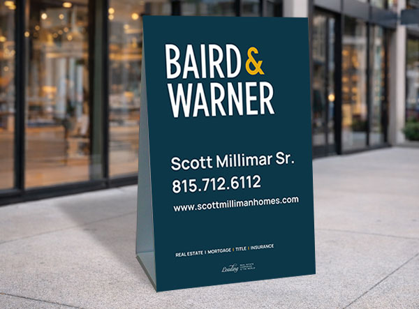 Preview of an A-Frame Sign