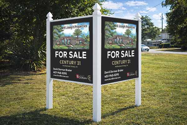 Preview of a 4×4 commercial site sign