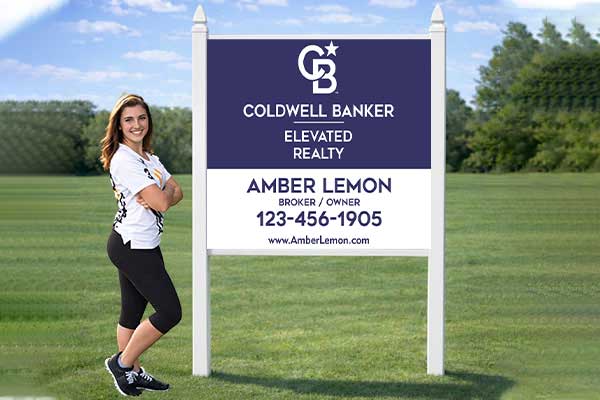 Preview of a 4×4 commercial site sign