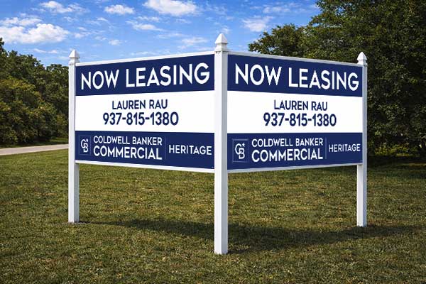 Preview of a 4×8 commercial site sign