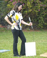 Skirt stands for bidder getter signs Bidder Getter Skirt Stands