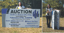 4x8 sign with post kit