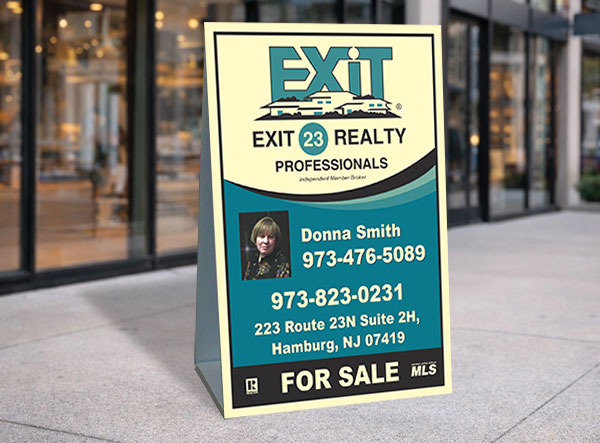 Preview of an A-Frame Sign