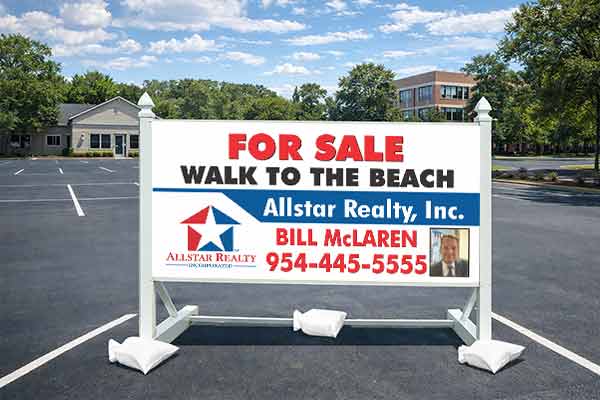 Preview of a 4×8 commercial site sign