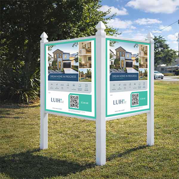 Commercial Real Estate Signs | 1-800-The-Sign | 24 Hour Turn Around