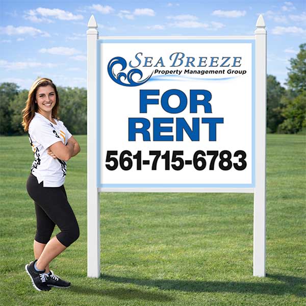 Event Rental Sign Sign Installation Guide by 1-800-The-Sign | Build your own wood frame