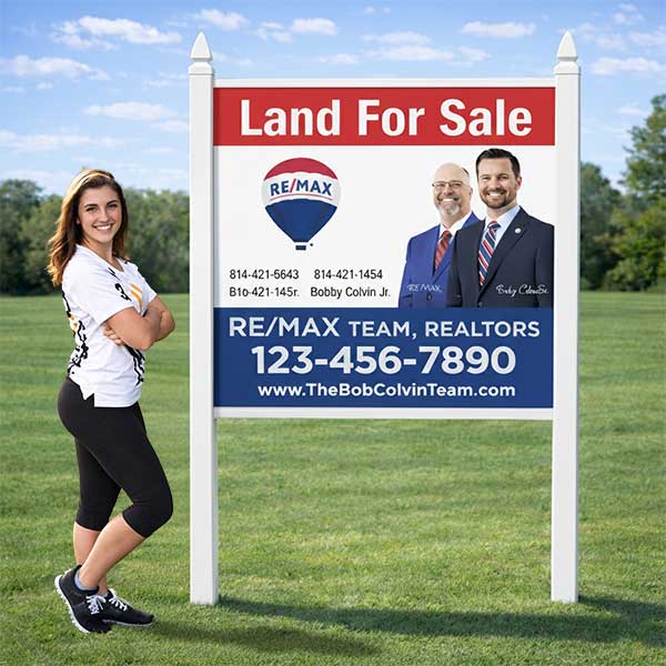 Commercial Real Estate Signs | 1-800-The-Sign | 24 Hour Turn Around