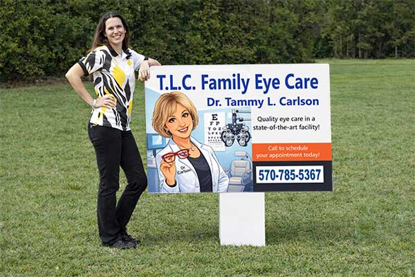 Preview of a 3x4 auction sign