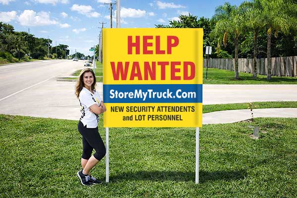 Preview of a 4×4 Sign with Metal Post Kit