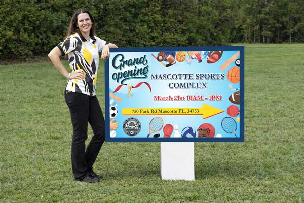 32x48 grand opening sign for business launch promotion