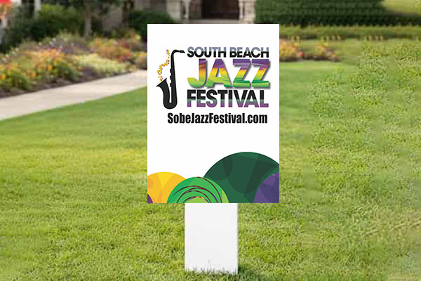 32x24 residential auction signs for property listings and bidder visibility