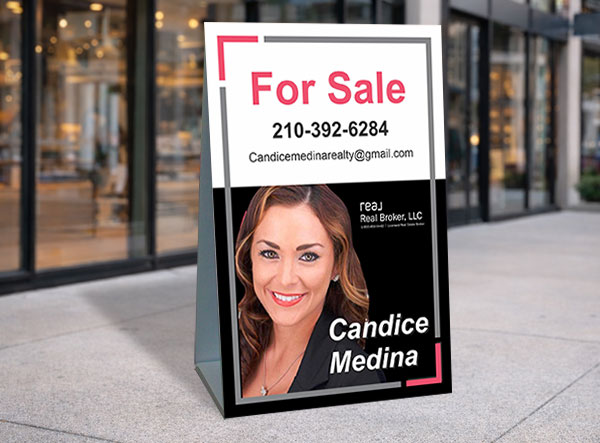 Preview of an A-Frame Sign