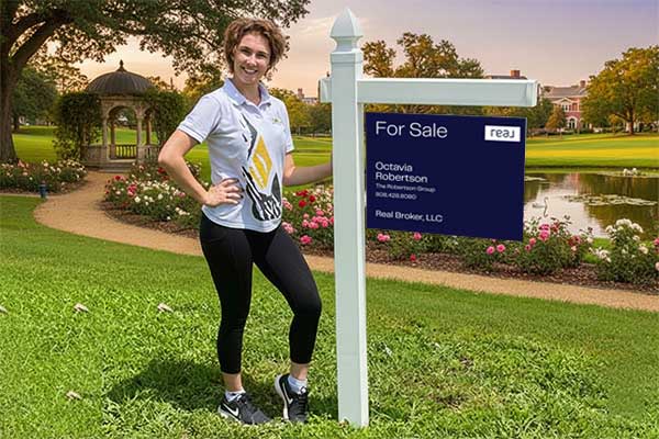 18x24 aluminum signs mounted with yard arm for long-term outdoor use