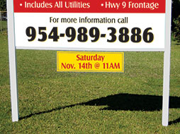 rider commercial signs