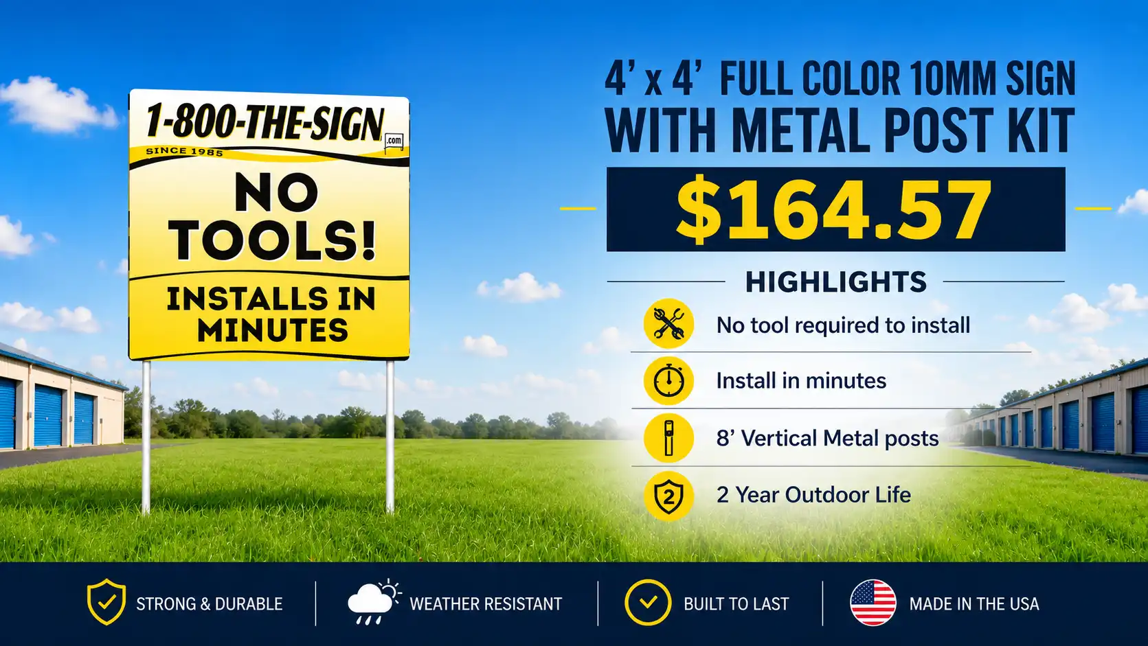 Self Storage Sign Kits