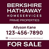 Berkshire Hathaway Custom Sign