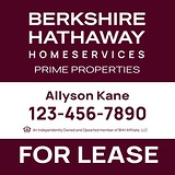 Berkshire Hathaway Custom Sign