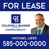 Coldwell Banker For Lease Sign
