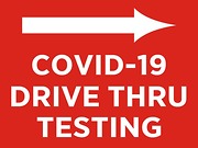 Covid-19 Drive Thru Signs