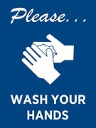 Covid-19 Hand wash signs